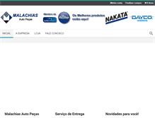 Tablet Screenshot of malachiasautopecas.com.br